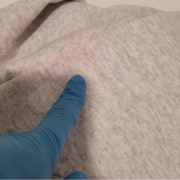 Vintage 1992 Hanes New Jersey Sweatshirt Mens Medium Oversized Cropped - Picture 4 of 6